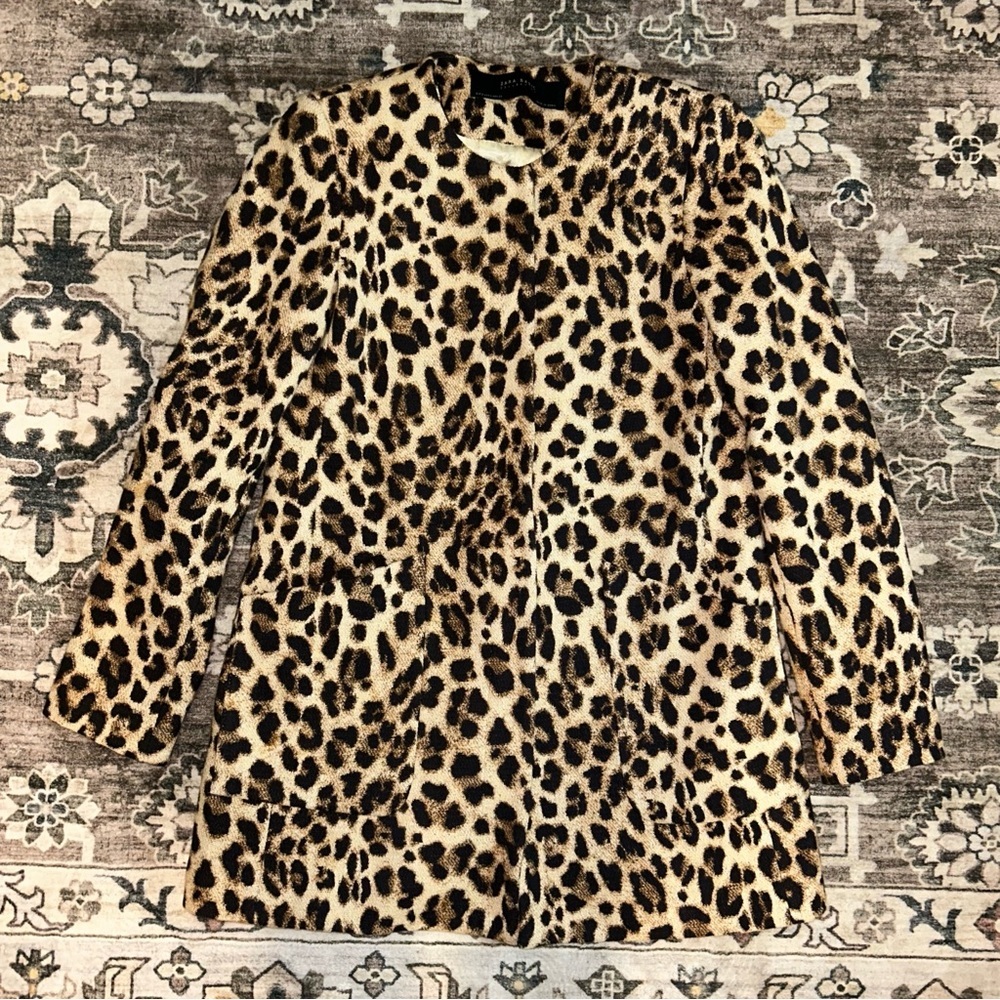 Zara Leopard Print staple piece  Jacket